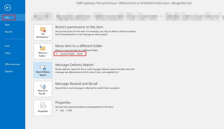 how to find sent mail in outlook 2016
