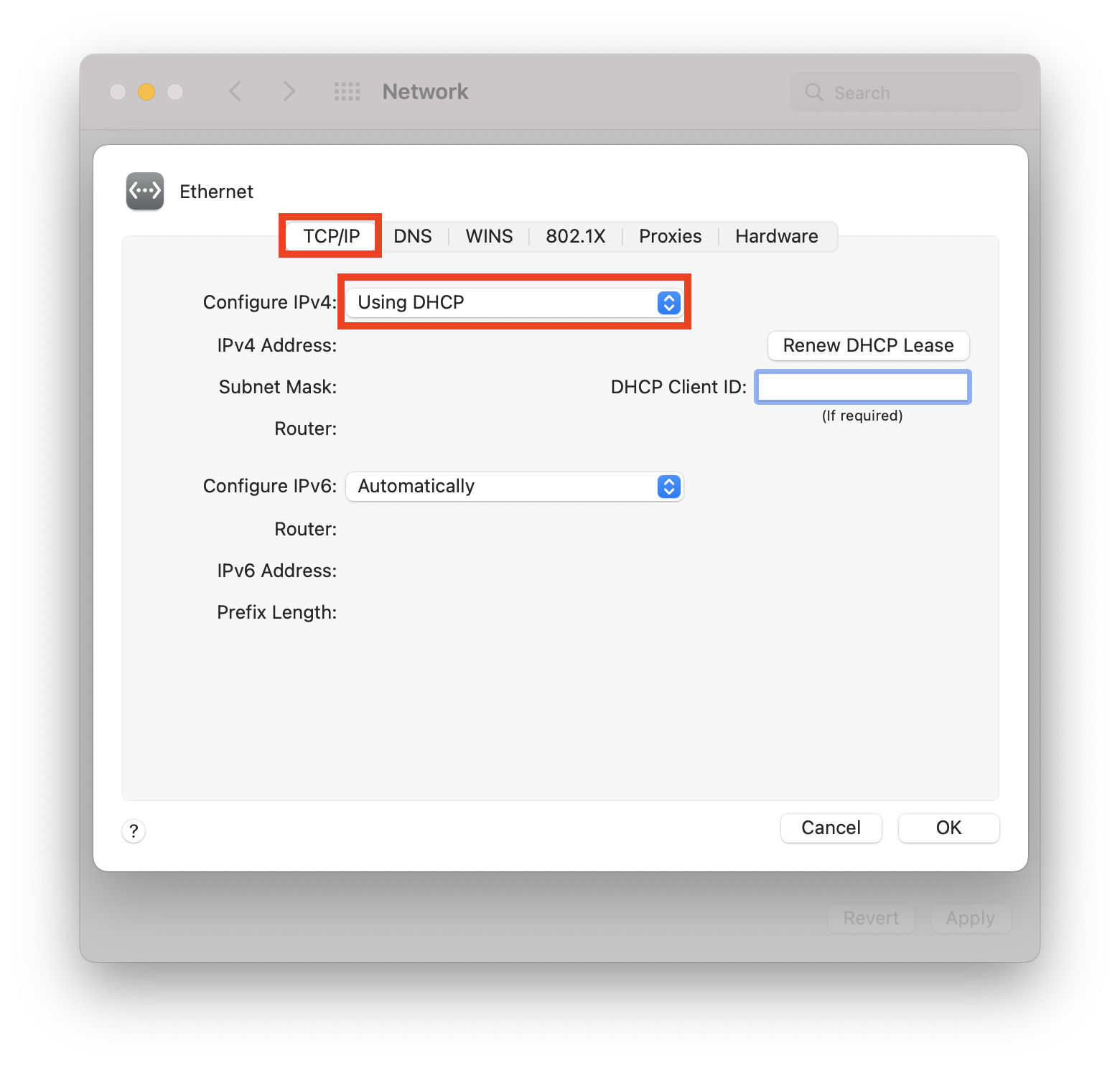 How to connect UM Wired network in macOS 12.3 (or higher version
